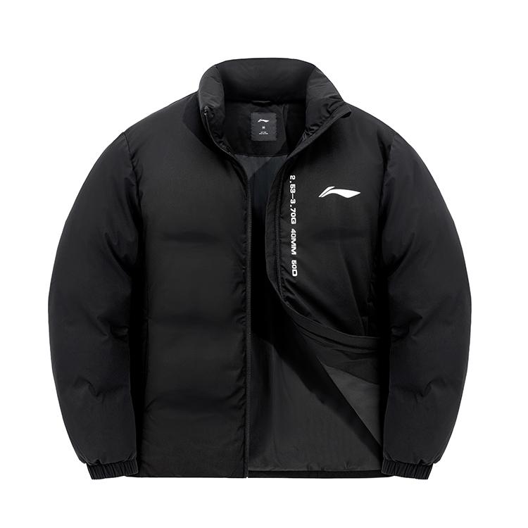 Li Ning Puffer Jackets Unisex Stand Collar Thickened AJMU219-8 3XL