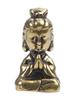 Small Brass Buddha Ornaments Guanyin Bodhisattva Mini Statue Chinese Decoration