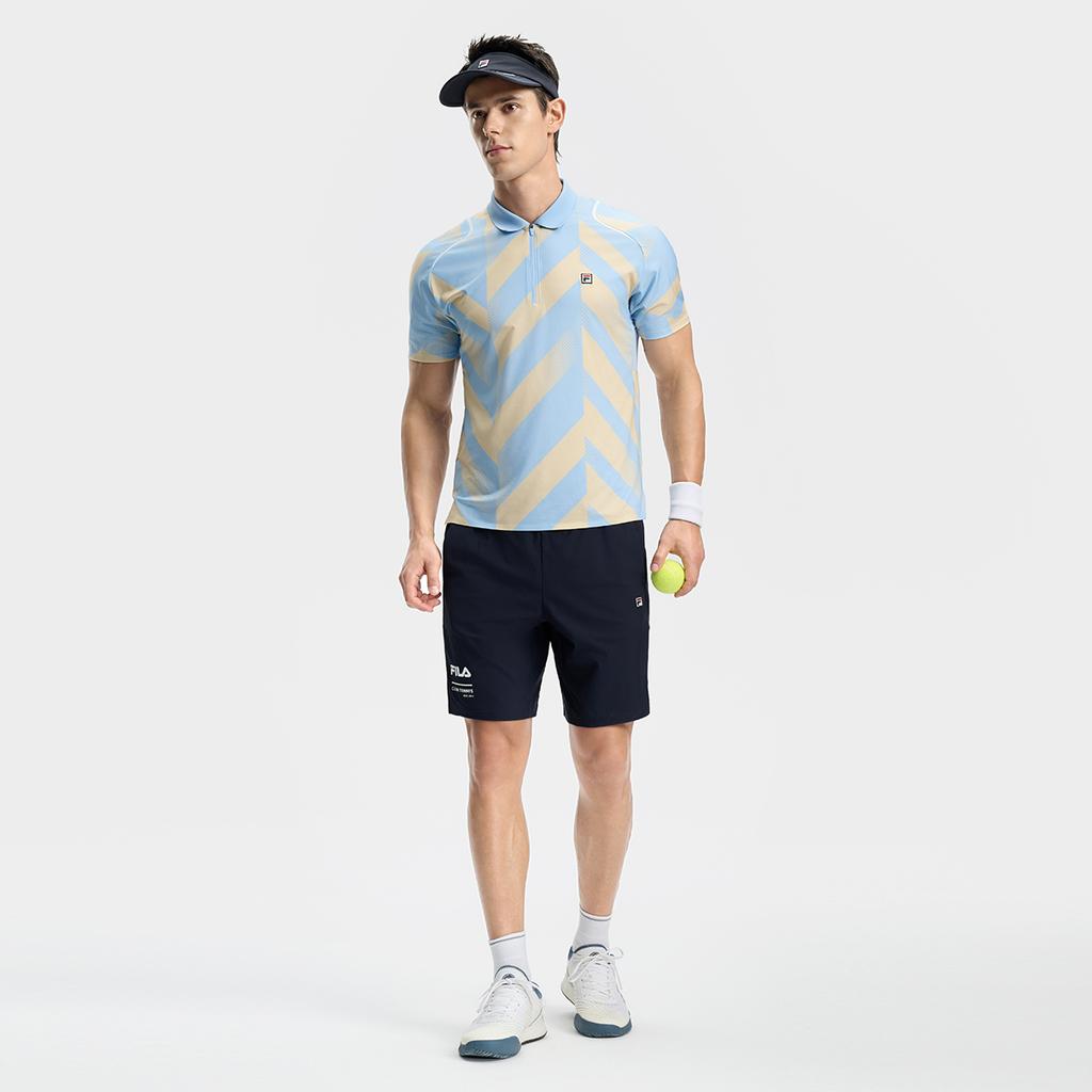 Men's Shirt FILA Polo Shirt Men's Jade White