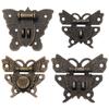 Jewelry Box Hardware Decorate Brass Household Gift Box Furniture  Lock Clasp Lock Buckle Hasps