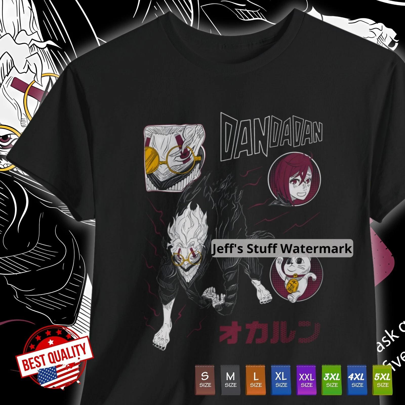 Ken Takakura - Momo Ayase T shirt Dandadan Anime Manga t-shirt Japanese Tee Gift XL