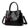 Stylish 2023 New Floral Tassel Women's Tote Bag With Large Capacity And Soft Pu Material In Black Beige And Red Colors
