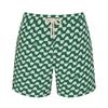 MALBON GOLF All-Over Pattern Print Board Short Green (Man)