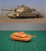 USA M1A2 Kampfpanzer Resin Bausatz 1/144 TUSK-II (feine Details)