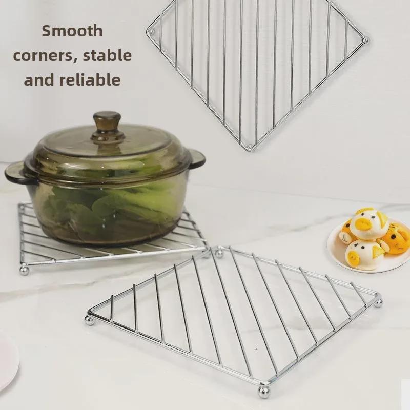 Stainless Steel Multi-Purpose Pot and Insulation Rack for Kitchen and Dining