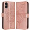 Butterfly Flowers PU Leather Case Kickstand Card Holder Slots TPU Shockproof Flip Cover For Sony Xperia 5 IV, 10 IV, 1 IV, 1 III , 5 III, 10 III, L4..