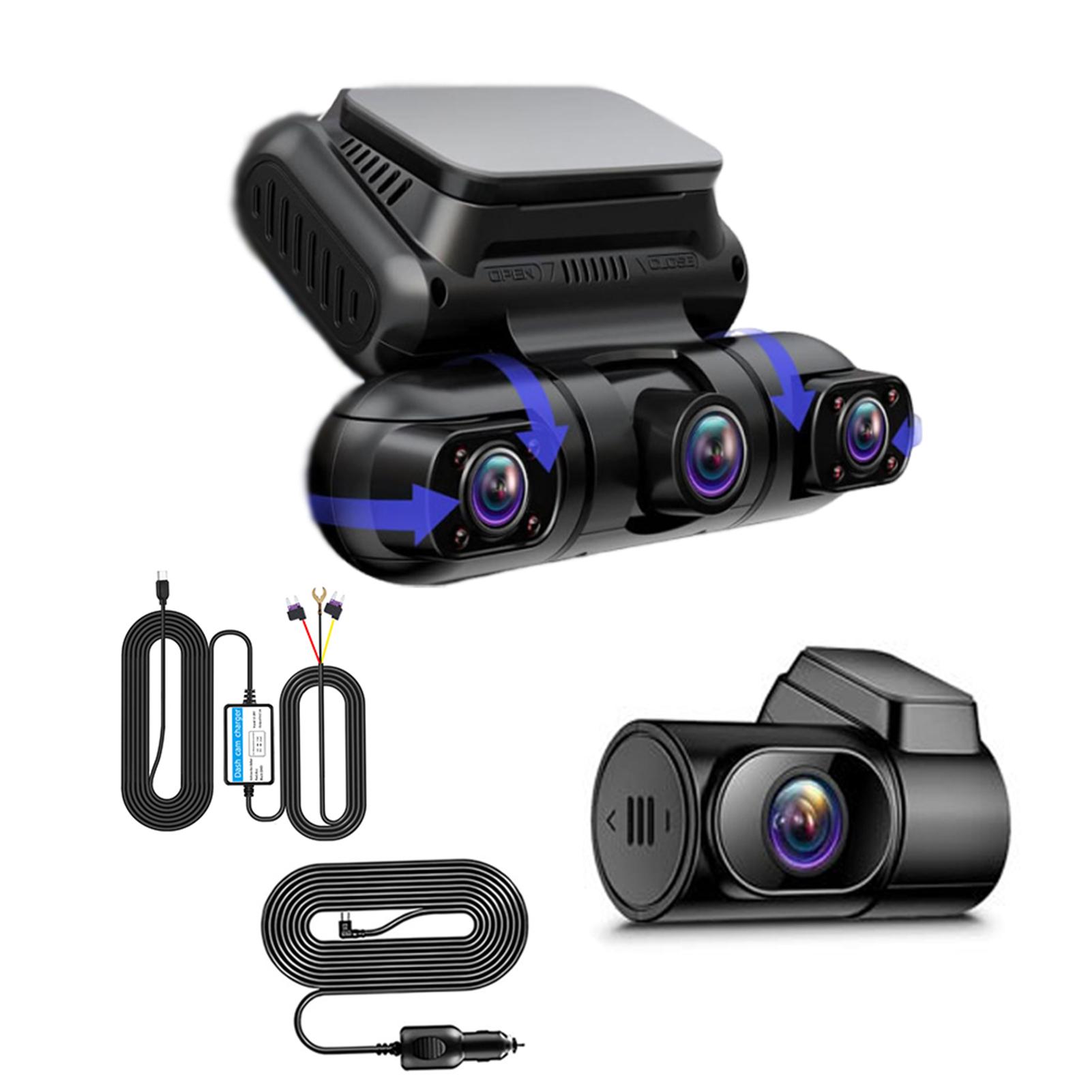 

4-канальный видеорегистратор 2K 1080P камеры WIFI GPS трек автомобильный видеорегистратор супер ночное видение автоматический видеорегистратор 24-часовой мониторинг парковки None чёрный