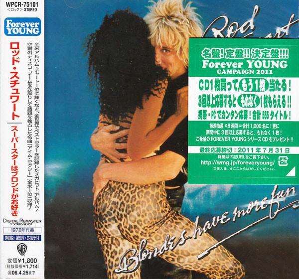 

CD ROD STEWART - Blondes Have More Fun WPCR75101 Warner Bros. 2006 Japan Rock Used