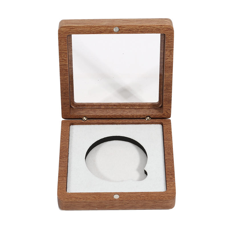 Wooden Storage Box for Ancient Coins & Commemorative Medals Collection Display Case Protector Organizer for Collectors