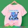 2026 New Huntrix Kpop Demon Hunters T-Shirt for Boys Girls Fans Gift Summer Crew Neck Short Sleeve Tees Fashion Kids T-shirt