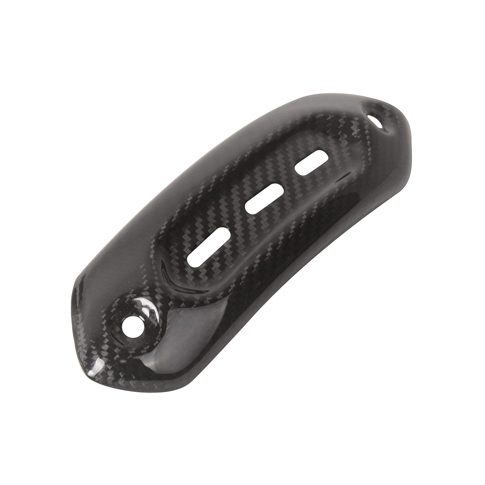 100% Carbon Fiber Exhaust Heat Shield Cover Guard Gloss/Matt Motorcycle For Ducati Hypermotard 821 939 950 Gloss Twill