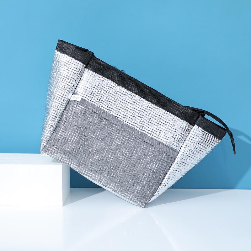 Lunch Bag Cooler Portable Hand Zip Food Bags Waterproof Picnic Travel Breakfast Thermo Bag CLE