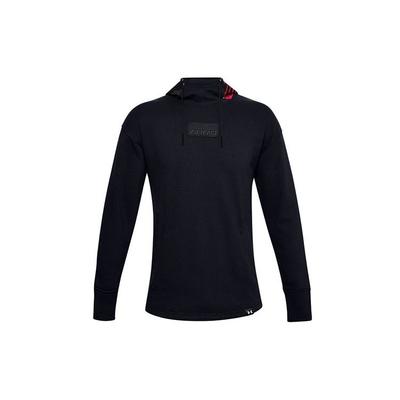 Fleece Kapuzen-Basketball-Sweatshirt Herren Tops Schwarz 1356783-002