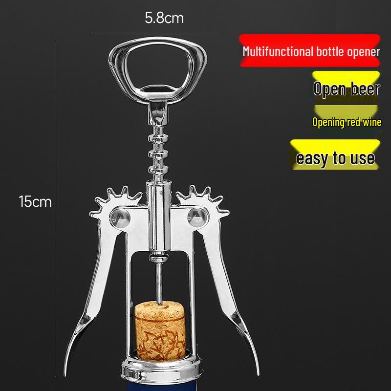 High-End Multifunctional Corkscrew Set for Wine & Beer