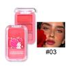 Three-color Pink Velvet Blush Long-lasting and Not Easy To Remove Makeup Cream-like Gloss Pearlescent Rouge Facial Makeup