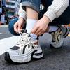 Showing feet Small man thick-soled inner height increase Daddy shoes Women's spring and autumn new mesh sports casual shoes