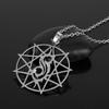 Slipknot Band Necklace with Hollow Star Pendant & Clavicle Chain