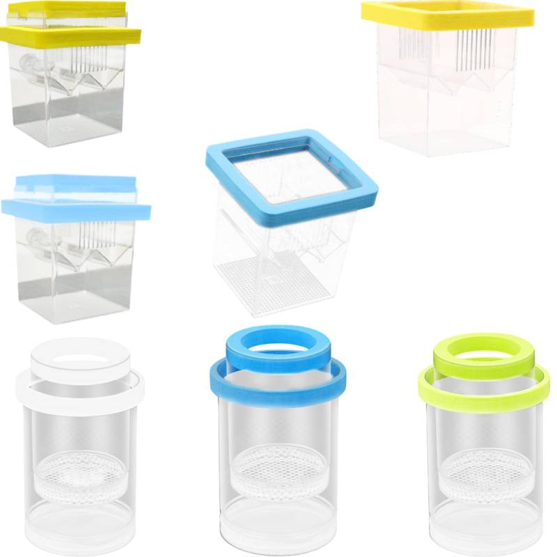 Floating Fish Breeding Isolation Box  Fish Tank Hatching Incubator Aquarium Breeder Feeder Aquarium Hatchery Accessory