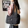Street Style Nylon Bag For Women Large Capacity Crossbody Travel Purse With Zipper