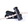 Clip de Alambre para Auriculares Conveniente Pinza de Cable Giratoria 360 Gestión de Cables de Auriculares Mantiene los Cables en su Lugar en la Ropa