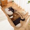 Kreslený koberec do ložnice, koberec k posteli, odolný proti opotřebení, odolný proti nečistotám, protiskluzová podložka, snadno se čistí, podlahová rohožka k arkýřovému oknu