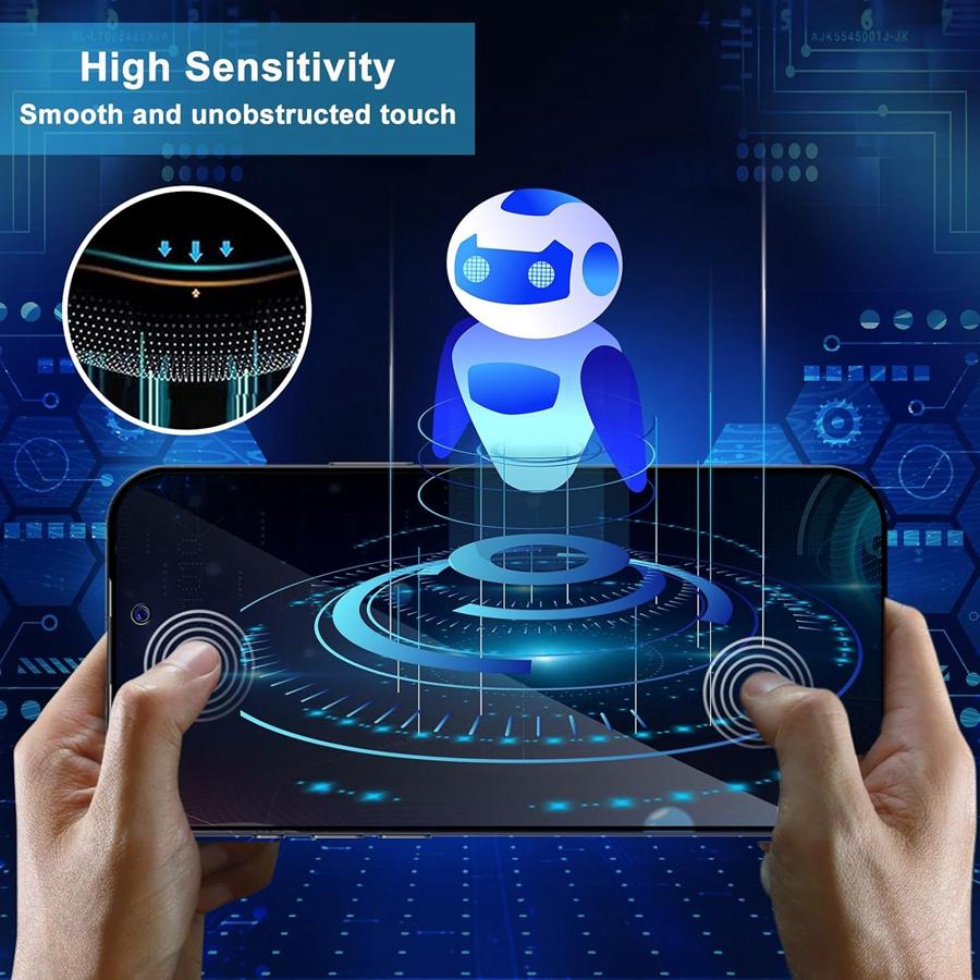 4IN1 [2+2] Privacy Anti-Spy Tempered Glass for iphone 17/ 17 Air/ 17 Pro/ 17 Pro Max Screen Protector + Rear Tempered Glass Lens Camera Protector