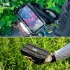 GORIX Travel Cycle Water Waterproof and Water Resistant Smartphone Bicycle Hard Shell Sports Card Cycle Road Accessory Cool Pouch, Semi-Hard Type,