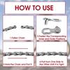 8 Pairs Bicycle Chain Links, 6/7/8 Speed Quick Release Bike Chain Connectors, Replacement Reusable Steel Bicycle Missing Link Repair Accessories