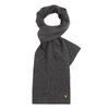 Logo Lambswool Blend Ribbed Scarf