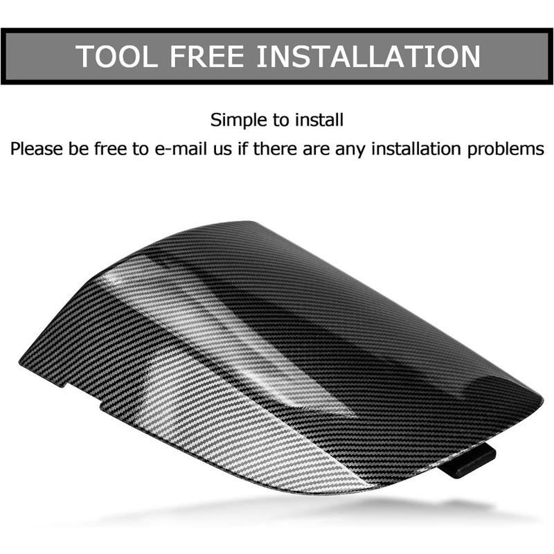 Motorcycle Rear Passenger Cowl Seat Back Cover Fairing Part for Suzuki GSXR600 750 K1 2001-2003 and for GSXR1000 K2 2000-2002