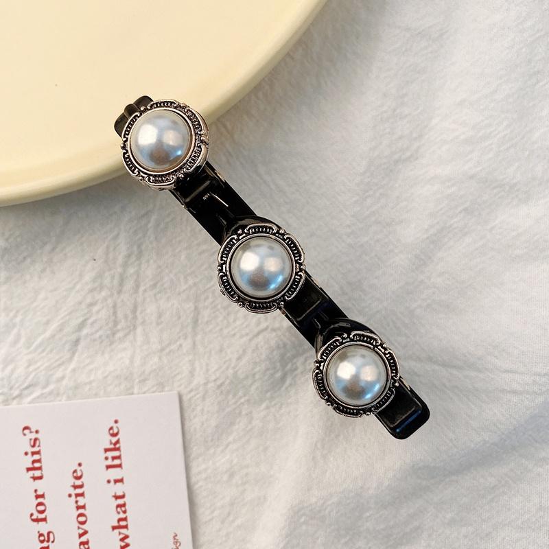 Nowa Moda Damskie Wsuwki do Włosów Styl Koreański Perła Pleciony Klips do Włosów Ozdoba na Bok Głowy Akcesoria do Włosów dla Dziewcząt