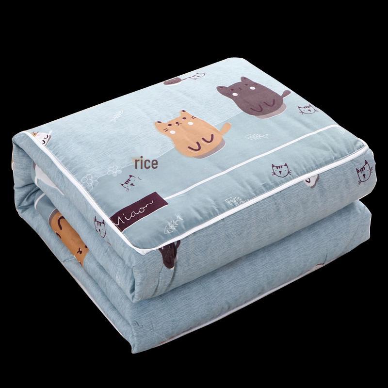 Fangen Cat Design Printed Cushion Quilt