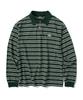 SUPERSUB Signature Logo Stripe Polo Shirt - Green