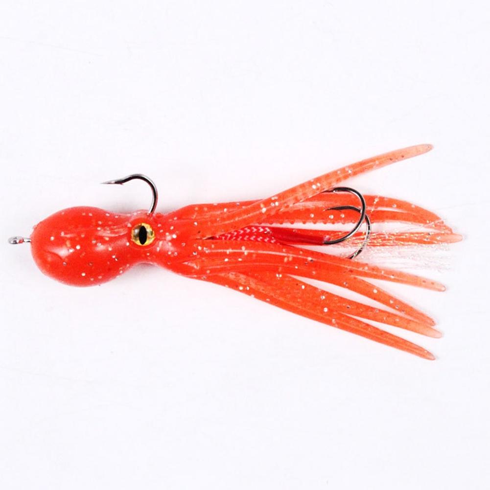 Squid Fishing Lure Fishing Tackle Saltwater Sea Lure Silicone