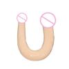 Double Head Dildos Realistic Penis Flexible Soft Crystal Jelly Sex Toys for Women G-spot Anal Stimulator