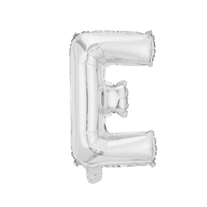 Skinny 32-Inch Rose Gold Letter Balloon Birthday Party Decoration Aluminum Film Balloon Silver Gold Helium Floating In The Air