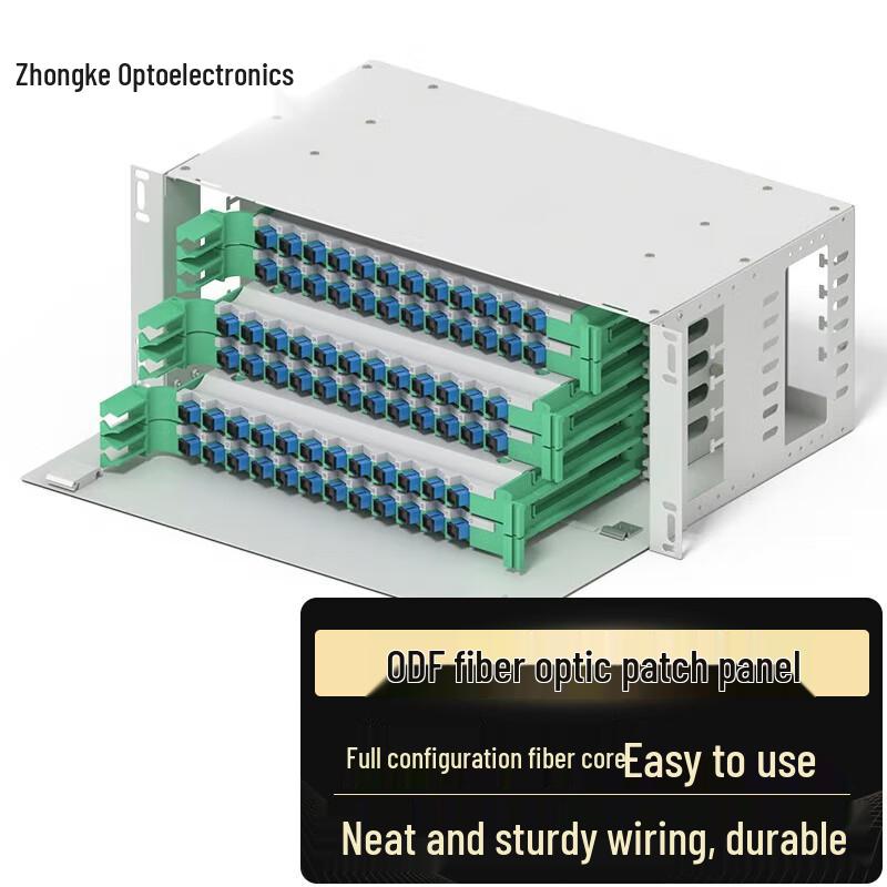 Zhongke Optoelectronics Rack-Mount ODF Fiber Optic Distribution Frame