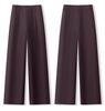 Women's High-End Wide-Leg Spring Pants: 2026 New Style, Loose Casual Straight-Leg, Long Fit