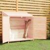 Garden Shed 102x52x112 Cm Solid Fir Wood