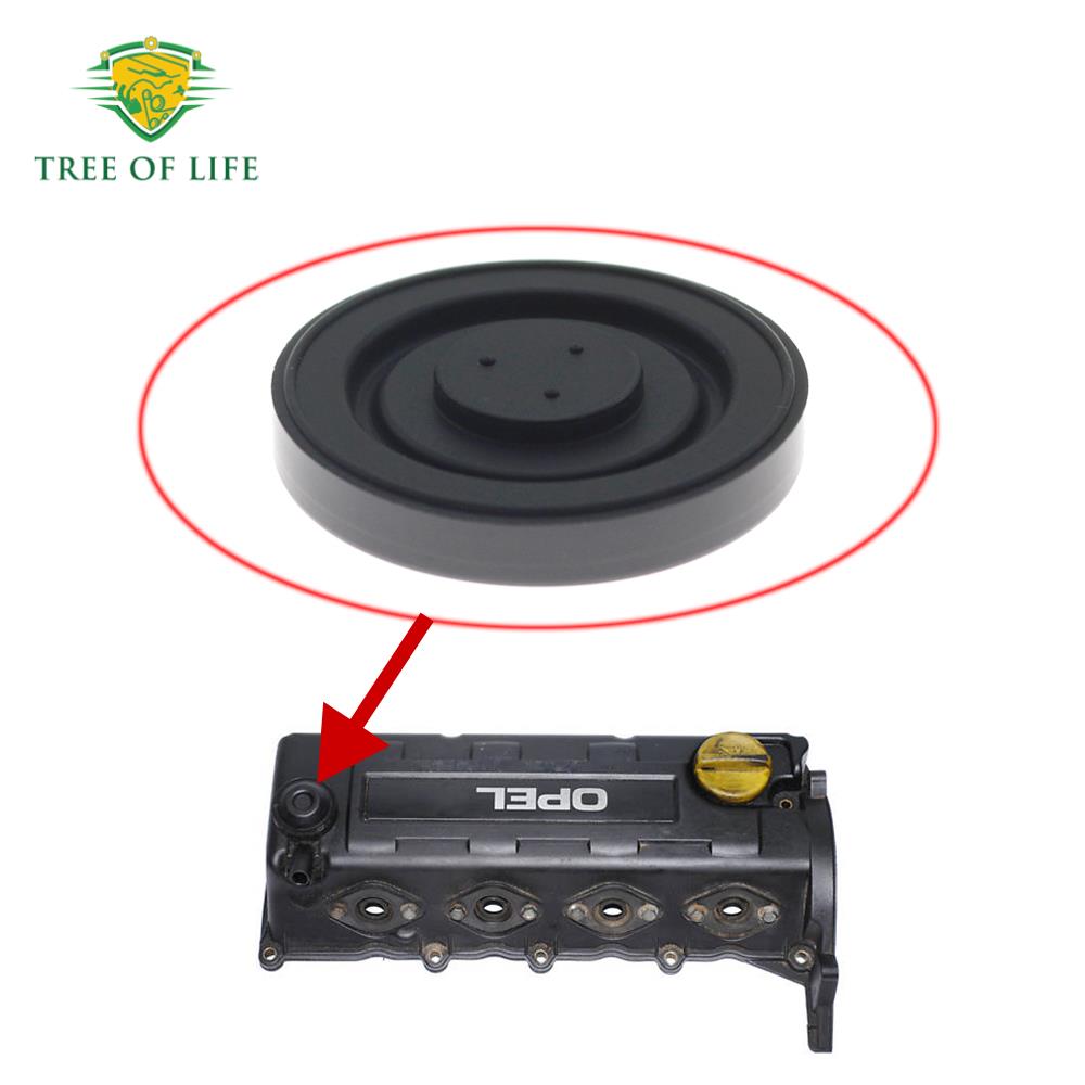 Valve Crankcase Cover Diaphragm Membrane For Opel Vauxhall 1.7D Y17DT Z17DTL 607119 97234454 897183005 0607119 Repair Kit 1PC