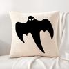 Luxury Car K-Koenigsegg Logo Cushion Cover Linen Organic Fabric Double-Sided Printing Breathable Pillow Case Sofa Home Decor