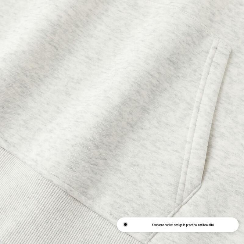 FivePlus Women's Solid Color Fleece-Lined Hooded Sweatshirt
