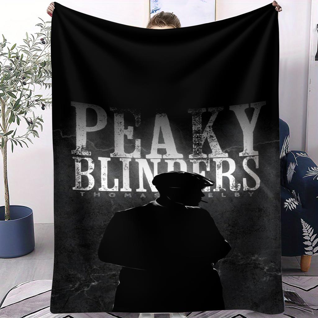 Peaky Blinders The Immortal Man Cillian Murphy Blanket Trendy Small Cover Fleece TV Series Soft Throw Blanket for Bed Sofa
