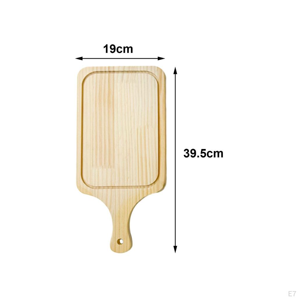 Elegant Wood Serving Tray for Stylish Food Presentation