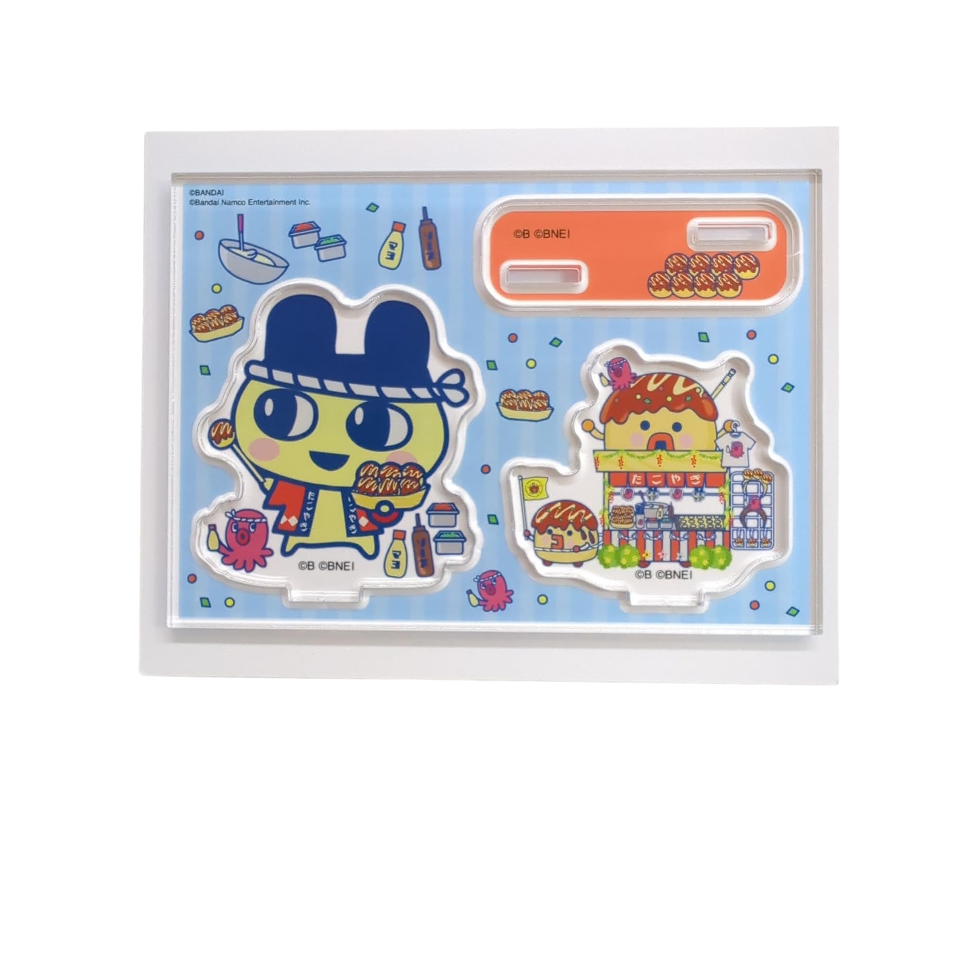 Marimo Craft Tamagotchi Petit Petit Omisecchi Series Layer Acrylic Stand Mametchi W115×H82mm / Base W55.3×H19.1mm MTMG-003