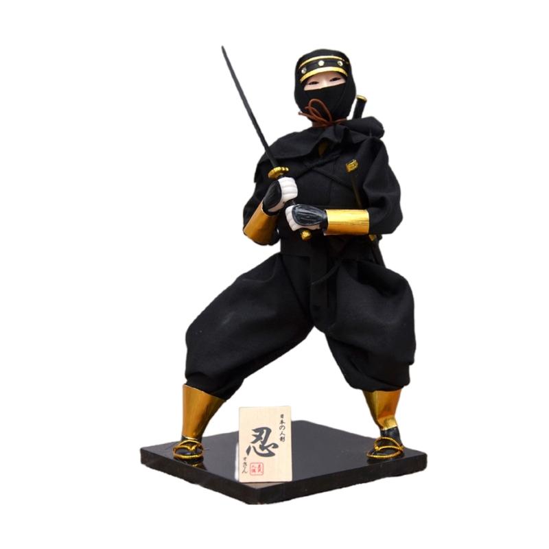 

Authentic Japanese Samurais and Ninjas Dolls for Cultural Displays and Gift