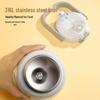 Fuguang 316L Stainless Steel Insulated Straw Bottle
