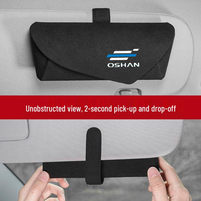 Oshan & Benben Car Glasses Clip - Fits Z6/X5/X7PLUS/Kosei 3/5 Models - Multifunctional Sunglasses Holder
