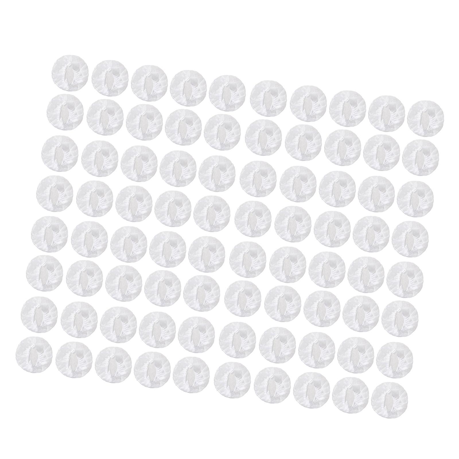 

80 шт одноразовые защитные чехлы для колес чемодана противоскользящие износостойкие эластичные нетканые чехлы для колес чемодана