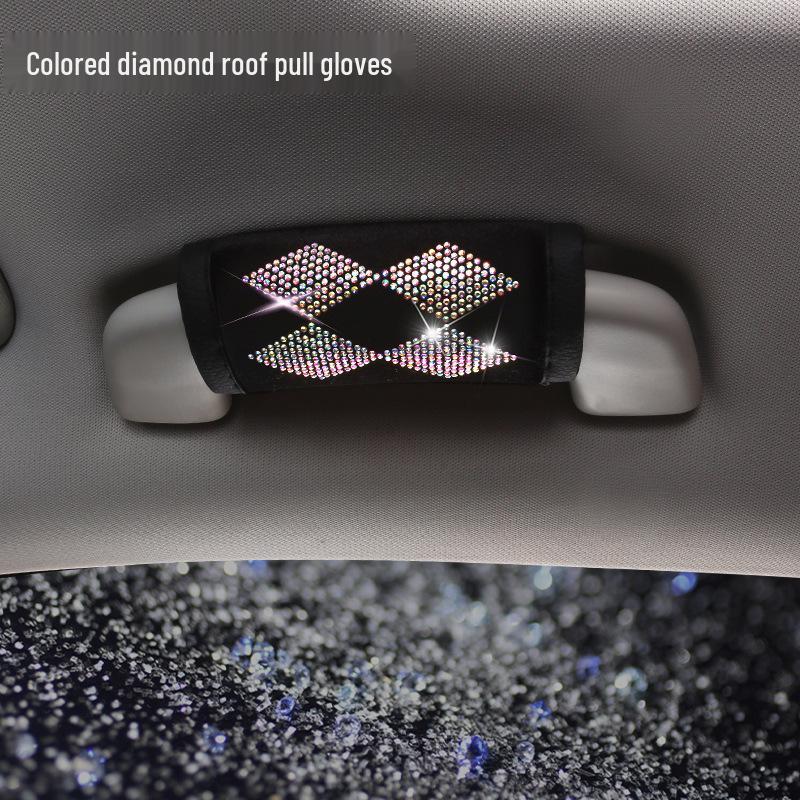 

LX Набор стразовых накладок на руль, подлокотник, наплечник, ручник и зеркало заднего вида 111